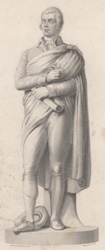 Statue of Burns by Flaxman